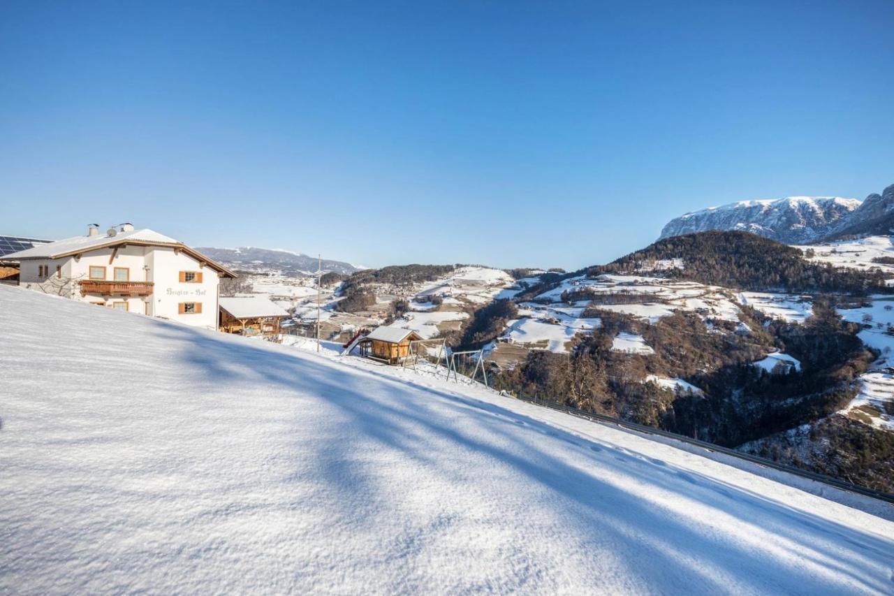Wohnung Schlern Heigler Hof Steinegg Exterior foto