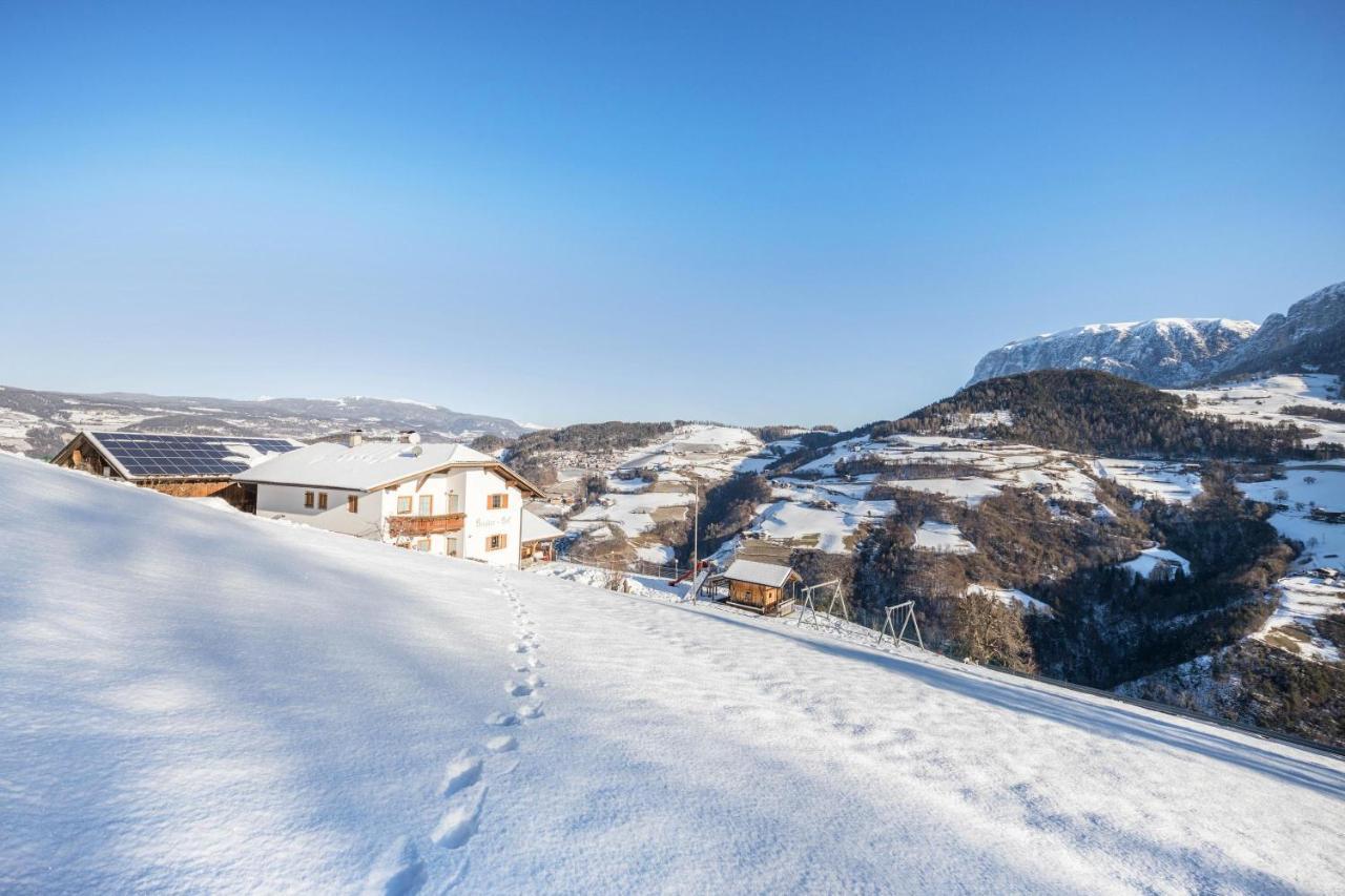 Wohnung Schlern Heigler Hof Steinegg Exterior foto