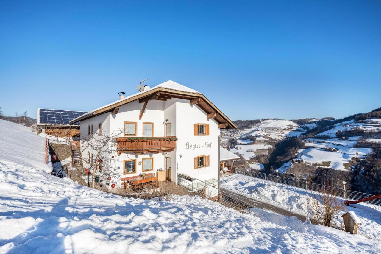 Wohnung Schlern Heigler Hof Steinegg Exterior foto