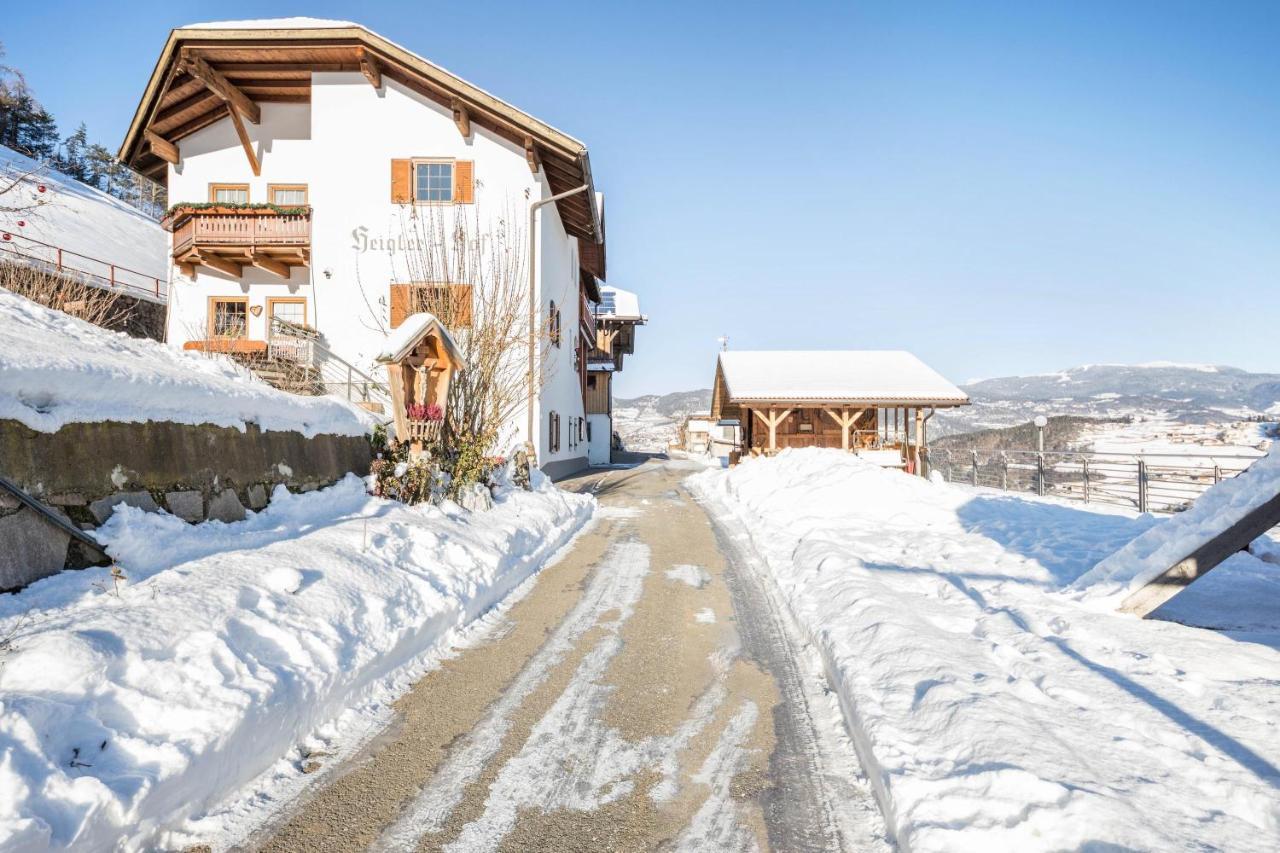 Wohnung Schlern Heigler Hof Steinegg Exterior foto